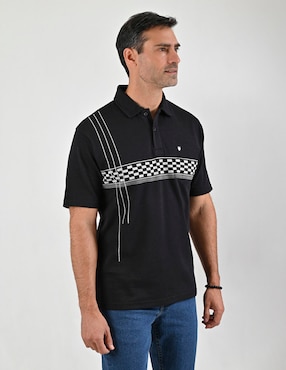 Playera tipo polo Yale para hombre