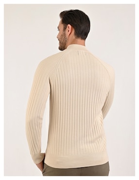 Suéter Yale cuello alto para hombre