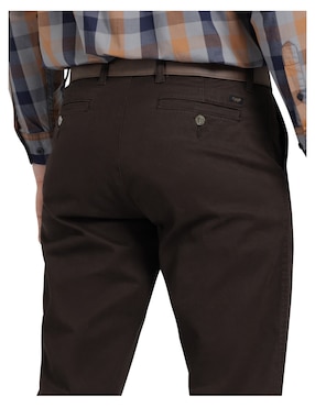 Pantalón chino recto Lee de gabardina para hombre