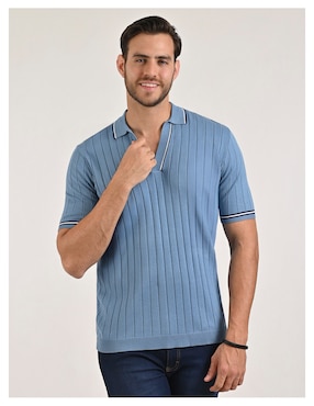 Playera tipo polo Yale Yale para hombre