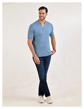 Playera tipo polo Yale Yale para hombre