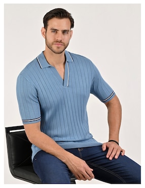 Playera tipo polo Yale Yale para hombre
