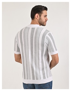 Playera tipo polo Yale Yale para hombre