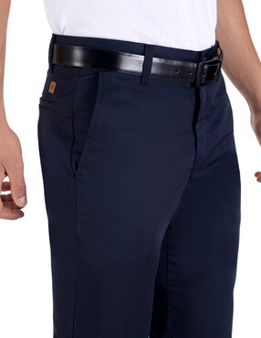 Pantalón casual Slim Yale de gabardina para hombre