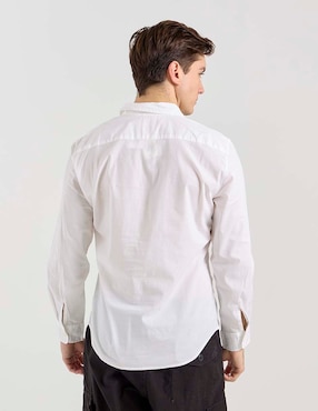 Camisa casual Levi´s de algodón manga larga para hombre
