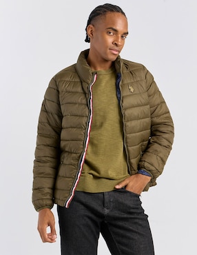 Chamarra acolchada Us Polo capitonada para hombre