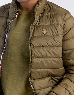 Chamarra acolchada Us Polo capitonada para hombre