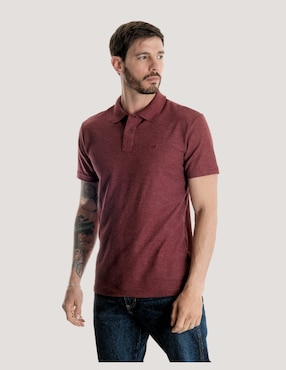 Playera tipo polo Lee para hombre