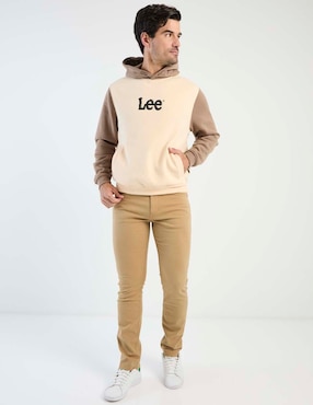 Pantalón casual slim Lee de algodón para hombre
