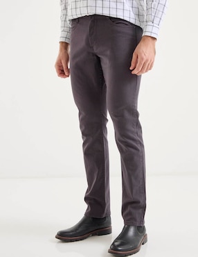 Pantalón casual slim Lee de algodón para hombre