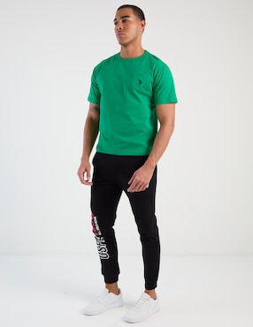 Pants Us Polo con liston para hombre