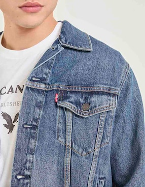 Chamarra denim Levi´s de mezclilla para hombre