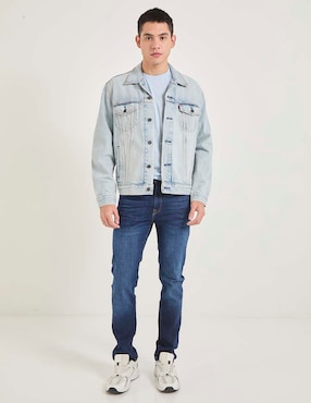 Chamarra denim Levi´s de mezclilla para hombre