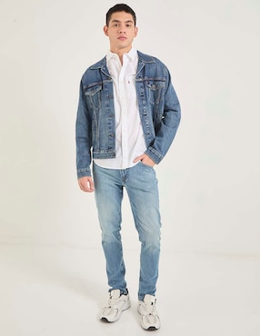 Camisa casual Levi´s de algodón manga corta para hombre