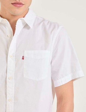 Camisa casual Levi´s de algodón manga corta para hombre