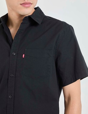 Camisa casual Levi´s de algodón manga corta para hombre