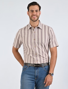 Camisa casual Yale manga corta para hombre