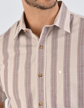 Camisa casual Yale manga corta para hombre