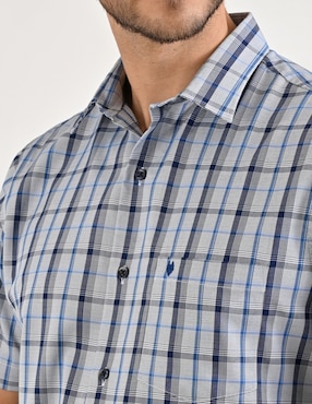 Camisa casual Yale manga corta para hombre