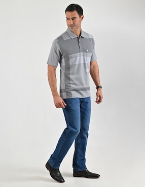 Playera tipo polo Yale para hombre