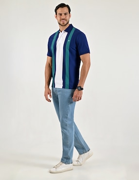 Playera tipo polo Yale para hombre