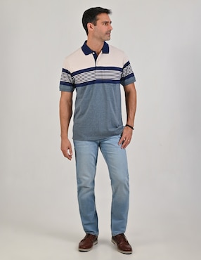 Playera tipo polo Yale para hombre