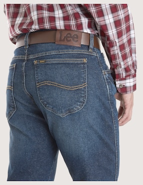 Jeans bota Lee lavado obscuro para hombre
