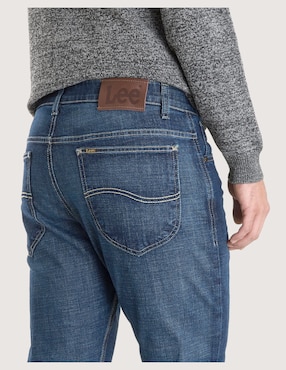 Jeans slim Lee deslavado para hombre