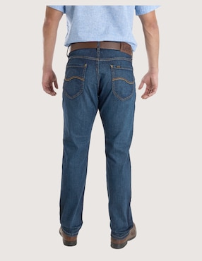 Jeans relaxed straight Lee deslavado para hombre