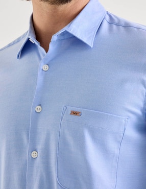 Camisa casual Lee manga larga para hombre