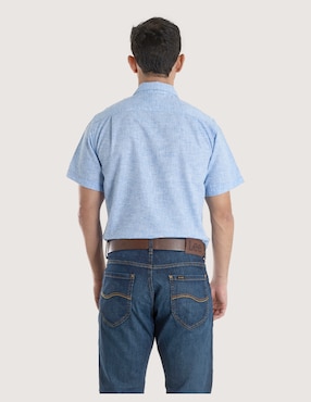 Camisa casual Lee manga corta para hombre