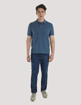 Playera tipo polo Lee para hombre