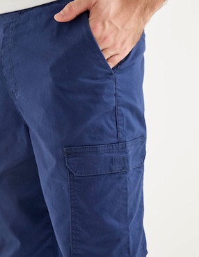 Pantalón jogger straight Lee de gabardina para hombre
