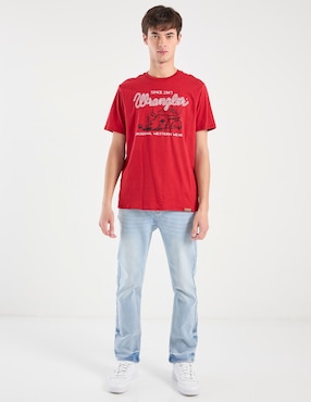 Playera Wrangler cuello redondo para hombre