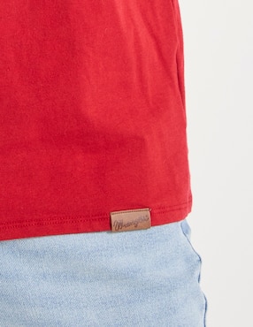 Playera Wrangler cuello redondo para hombre