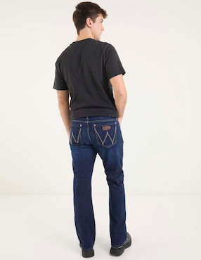 Jeans slim Wrangler lavado stone wash para hombre