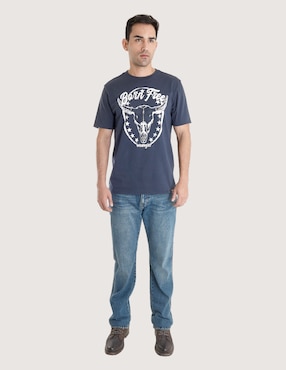 Playera Wrangler cuello redondo para hombre
