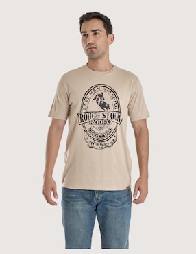 Playera Wrangler cuello redondo para hombre