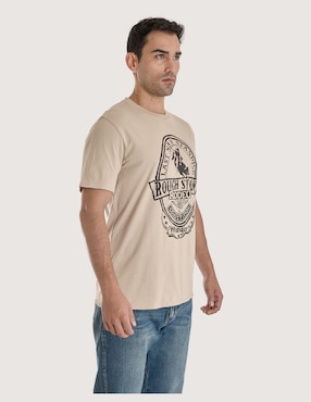 Playera Wrangler cuello redondo para hombre