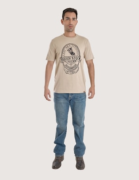 Playera Wrangler cuello redondo para hombre
