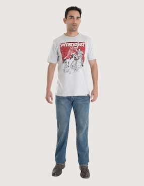 Playera Wrangler cuello redondo para hombre