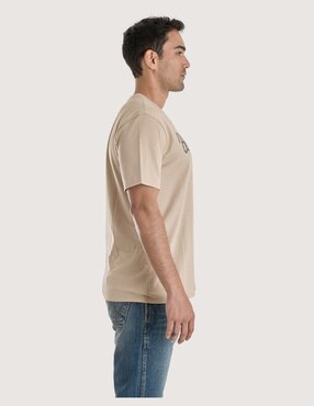 Playera Wrangler cuello redondo para hombre