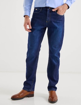 Jeans relaxed slim Lee deslavado para hombre