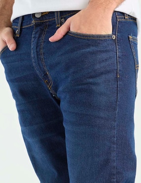 Jeans slim Levi´s lavado whisker para hombre
