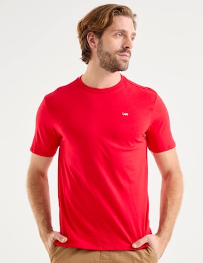 Playera Lee cuello redondo para hombre