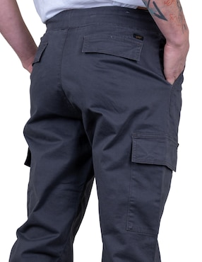 Pantalón jogger straight Lee de gabardina para hombre