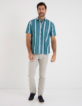 Pantalón chino recto Lee de gabardina para hombre
