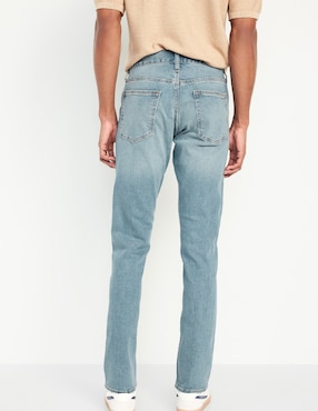 Jeans straight Old Navy 220063-005 lavado claro para hombre