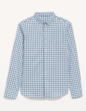 Camisa casual Old Navy de algodón manga larga para hombre