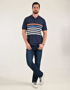 Playera tipo polo Yale para hombre